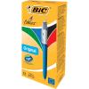 imageBIC 4 Colours Original Retractable Ballpoint Pens Multi Coloured All in One Green Blue Red Black 12 Pens Per Pack1 Count Pack of 12