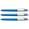 imageBIC 4 Colours Original Retractable Ballpoint Pens Multi Coloured All in One Green Blue Red Black 12 Pens Per Pack1 Count Pack of 3