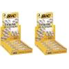 imageBIC Chrome Platinum Double Edge Safety Razor Disposable Single Blades 100 Pack100 Count Pack of 2