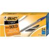 imageBIC Cristal Xtra Bold Ballpoint Pen Bold Point 16mm For Vivid And Dramatic Lines Blue 24Count