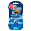 imageBIC EasyRinse AntiClogging Mens Disposable Razors for a Smooth Summer Shave With Less Irritation Shaving Razors With 4 Blades 6 Pack1 Count Pack of 1