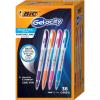 imageBIC Gelocity Smooth Stic Gel Pen Fine Point 05mm Assorted Colors 36Count Vibrant and Smooth Gel Ink PensAssorted Fashion