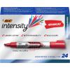 imageBIC Intensity Advanced Colorful Dry Erase Markers Chisel Tip 24Count Pack of Assorted Colors Whiteboard Markers for Teachers and Office SuppliesAssorted