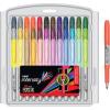 imageBIC Intensity Assorted Colors Fashion Permanent Markers Fine Point 36Count Pack of Color Markers With NonSlip Grip for Comfort and Control