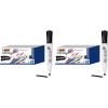 imageBIC Intensity Black Low Odor Dry Erase Markers Chisel Tip 12Count Pack of Erasable Markers With LowOdor Ink for a Pleasant Writing Experience12 Count Pack of 2
