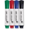 imageBIC Intensity Low Odor Dry Erase Markers Assorted Colors Chisel Tip 4Count Pack of Erasable Markers With LowOdor Ink for a Pleasant Writing ExperienceAssorted