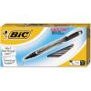 imageBIC Intensity PRO Permanent Marker Pen Fine Point 05 mm Black Bold ampamp LongLasting Color 12CountBlack
