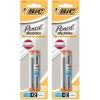 imageBIC Pencil Lead Refills Medium Point 07mm 30ct L730P1Black30 Count Pack of 2