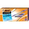 imageBIC Round Stic Grip Xtra Comfort Fashion Ball Point Pen Purple 12 PackPen