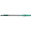 imageBIC Round Stic Grip XtraComfort Medium Ball Point Pen Green 12 PackPen