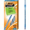 imageBIC Round Stic Xtra Life Ballpoint Pen Ultra Long Lasting and Consistent Ink Flow 60Count in Black InkBlue Ink
