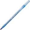 imageBIC Round Stic Xtra Life Blue Ballpoint Pens Medium Point 10mm 240Count Pack of Bulk Pens Flexible Round Barrel for Writing Comfort No 1 Selling Ballpoint Pens