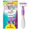 imageBIC Soleil Sensitive Womens Disposable Razors 3 Blades With Moisture Strip For a Silky Smooth Shave 5 Piece Razor Set