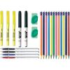 imageBIC Student Kit Assorted Stationery Essentials 23 Count1 Count Pack of 1