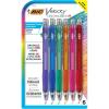 imageBIC Velocity Colored Lead Mechanical Pencils Assorted Colors 6Pack Colored Pencils for Classrooms and School Supplies07mm Colored Lead Pencils
