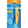 imageBIC WiteOut Brand Exact Liner Correction Tape White 2Count 3 packs 6 Tapes total