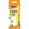 imageBic Highlighter Collection Box Assorted Intense and Pastel Colours in Convenient Metal Gift Box Pack of 15Assorted Colours