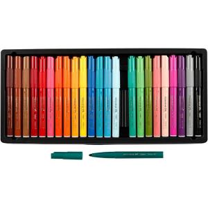 imageBIC Kids Visacolor XL ECOlutions Colouring Pens 48 Classpack1 Count Pack of 24
