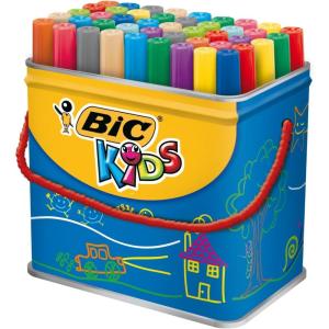 imageBIC Kids Visacolor XL ECOlutions Colouring Pens 48 Classpack1 Count Pack of 48