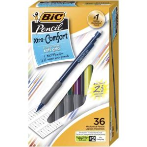 imageBIC XtraComfort Mechanical Pencil Medium Point 07mm 36 Count