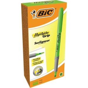 imageBic Highlighter Collection Box Assorted Intense and Pastel Colours in Convenient Metal Gift Box Pack of 15Green