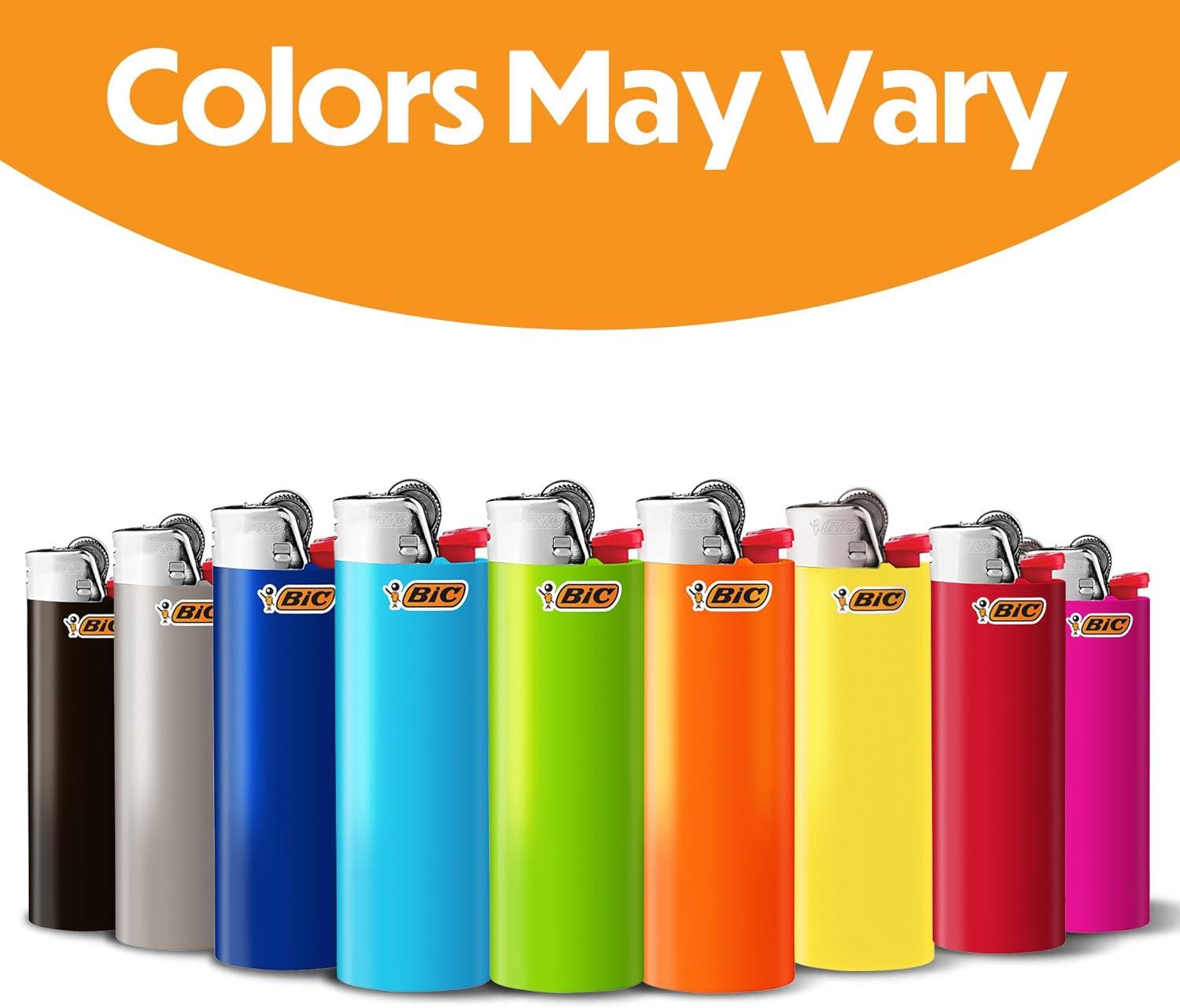 imageBIC Classic Maxi Pocket Lighter Safe and Reliable Assorted Colors 8Pack of Lighters Colors and Packaging May VaryAssorted