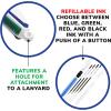 imageBIC 4Color Original Retractable Ball Pens Versatile 10mm Medium Point LongLasting Ink Great Gift Idea 3Count in Assorted Colors