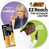 imageBIC EZ Reach Candle Lighter The Ultimate Lighter with Extended Wand for Grills and Firepits 145inch Camouflage Lighters 3 Count Pack