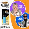imageBIC EZ Reach Candle Lighter The Ultimate Lighter with Wand for Candles Assorted Designs 12 Count Pack of Lighters