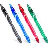 imageBIC GelOcity Quick Dry Gel Pens Medium Point Retractable Gel Pen 07mm Assorted Colors 3CountAssorted