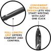 imageBIC GelOcity Quick Dry Gel Pens Medium Point Retractable Gel Pen 07mm Assorted Colors 3CountBlack