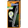 imageBIC GelOcity Quick Dry Gel Pens Medium Point Retractable Gel Pen 07mm Assorted Colors 3CountBlack