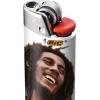 imageBIC Maxi Pocket Lighter Special Edition Bob Marley Collection Assorted Unique Lighter Designs 8 Count Pack of LightersMulticolor