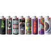 imageBIC Maxi Pocket Lighter Special Edition Bob Marley Collection Assorted Unique Lighter Designs 8 Count Pack of LightersNostalgia