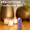 imageBIC Maxi Pocket Lighter Special Edition Marble Collection Assorted Unique Lighter Designs 8 Count Pack of Lighters Colors May VaryBlown Glass