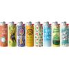 imageBIC Maxi Pocket Lighter Special Edition Marble Collection Assorted Unique Lighter Designs 8 Count Pack of Lighters Colors May VaryCloud 9