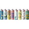 imageBIC Maxi Pocket Lighter Special Edition Positive Affirmations Collection Assorted Unique Lighter Designs 8 Count Pack of LightersPositive Affirmations