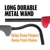 imageBIC MultiPurpose Classic Edition Lighter ampamp Flex Wand Lighter 2Pack Colors May Vary