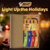 imageBIC MultiPurpose Classic Edition Lighter ampamp Flex Wand Lighter Ideal Fireplace and Candle Lighters Assorted Colors 4 Pack Colors May Vary