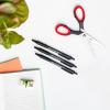 imageBIC Soft Feel Retractable Ballpoint Pen with 10 mm Medium Point and NoSlip Grip 18Count Pack in Black Ink