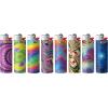 imageBIC Special Edition Geometric Series Maxi Pocket Lighters 8CountPsychedelic