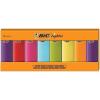 imageBIC Classic Electronic Series Lighters Assorted Colors Set of 8 Lighters