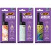imageBIC EZ Reach Candle Lighter The Ultimate Lighters for Candles with Wand Assorted Home Decor Designs 3 Count Pack of Long Lighters