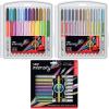 imageBIC Intensity Ultra Fine Tip Permanent Markers 36Count Permanent Marker Set in Assorted Fashion Colors Cool Art Supplies for Teens and Adults56 Count Pack of 1
