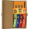 imageBIC MultiPurpose Classic Edition Lighter ampamp Flex Wand Lighter Ideal Fireplace and Candle Lighters Assorted Colors 4 Pack Colors May Vary
