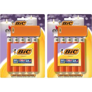 imageBIC Classic Maxi Pocket Lighter Orange 12Pack Packaging May VaryOrange