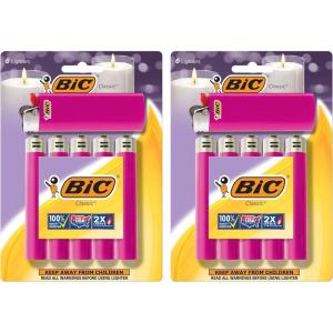 imageBIC Classic Maxi Pocket Lighter Orange 12Pack Packaging May VaryPink