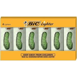 imageBIC Special Edition Geometric Series Maxi Pocket Lighters 8CountPickle