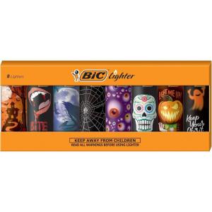 imageBIC Special Edition Spooky Series Lighters Set of 8 LightersSpooky