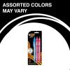 imageBIC Gelocity Quick Dry Assorted Colors Gel Pens Medium Point 07mm 3Count Pack Retractable Gel Pens With Comfortable Full Grip